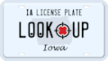 Iowa license plate search