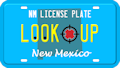 New Mexico License Plate Lookup