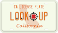 California license plate search