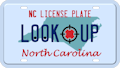 North Carolina license plate search